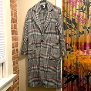 Guess coat, comfy, worn multiple times, fair condition